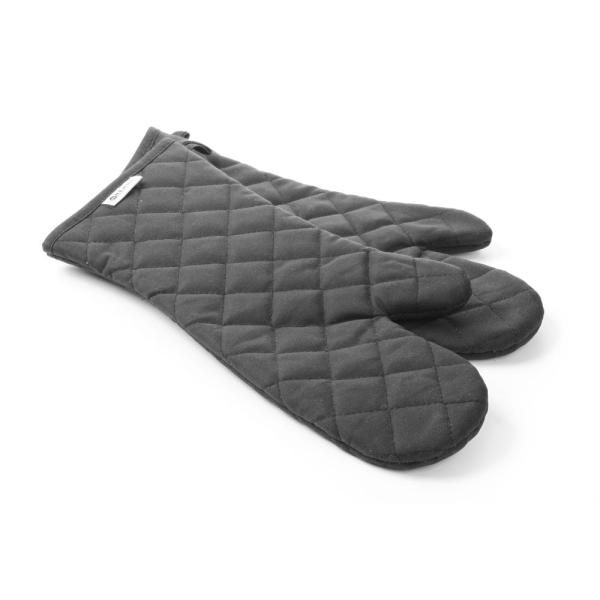 HENDI Ofenhandschuhe – 2 Stück Baumwolle mit feuerfester Beschichtung 2 Stk,, (L)380 mm