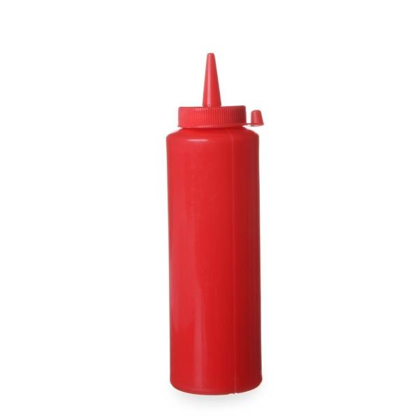 HENDI Spenderflaschen 0,7 l, Rot Ø 70 x 240 mm