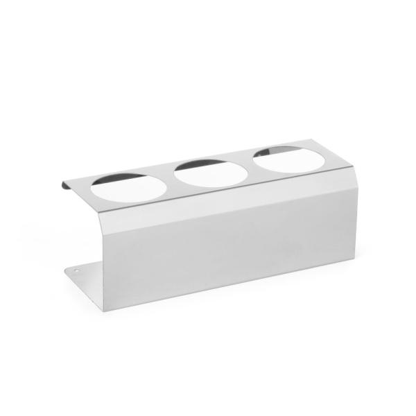 HENDI Saucenflaschen-Halter 3-fach ø70 mm 274 x 102 x 98 mm