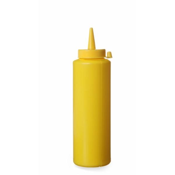 HENDI Spenderflaschen 0,2 l, Gelb Ø 50 x 185 mm