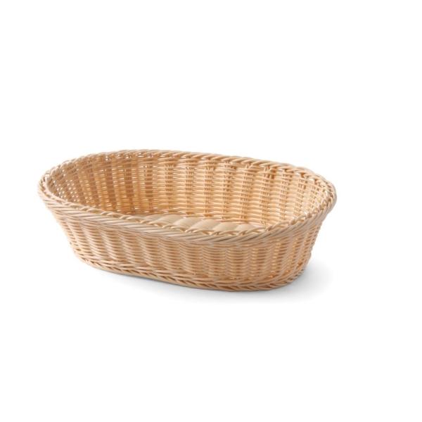 HENDI Brotkorb oval 380 x 270 x 90 mm