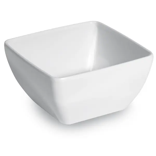 HENDI Quadratische Schüssel, Weiß 130 x 130 x 65 mm  