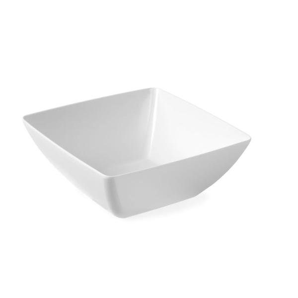 HENDI Quadratische Schüssel, Weiß 270 x 270 x 105 mm