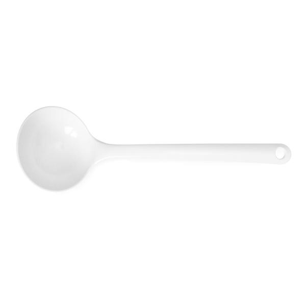 HENDI Saucenlöffel 0,14 l, Weiß 300 x 93 mm