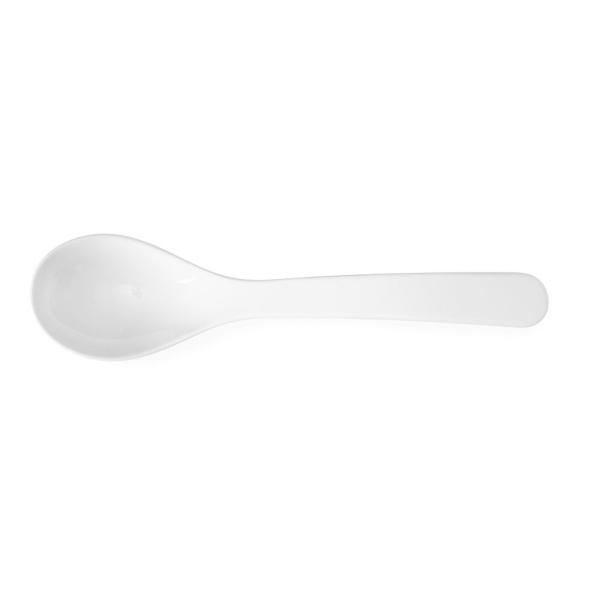 HENDI Salatlöffel 0,03 l, Weiß 235 x 55 mm
