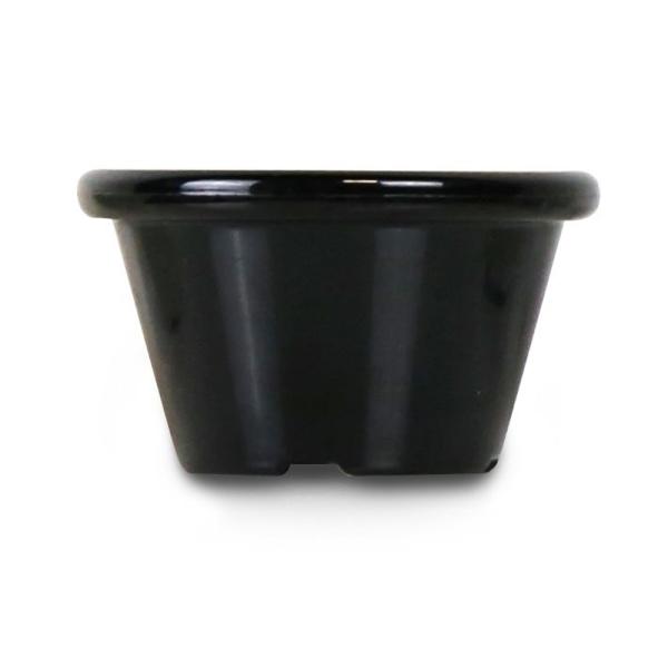 HENDI Auflaufförmchen - 12 Stk, 0,045 l, Schwarz 12 Stk, Ø 60 x 35 mm