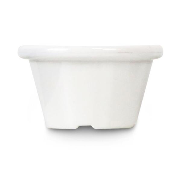 HENDI Auflaufförmchen - 12 Stk, 0,045 l, Elfenbein 12 Stk, Ø 60 x 35 mm