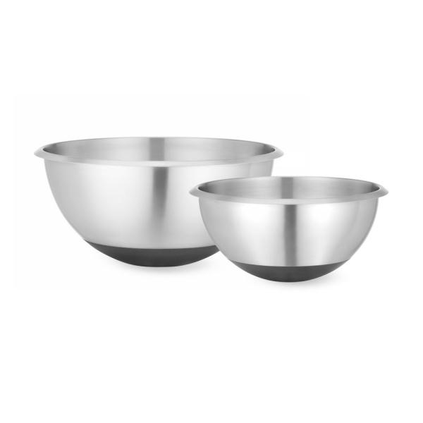 HENDI Rührschüssel mit Silikonboden 3 l, Ø 265 x 125 mm