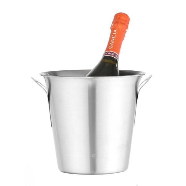 Bild 1 HENDI Champagnerkühler BarUp 3,5 l, Silber Ø 210 x 210 mm