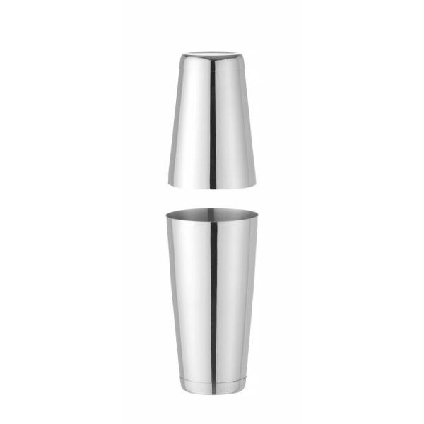 Bild 1 HENDI Tin-on-Tin Boston Shaker BarUp 0,8 l, Ø 90 x 303 mm
