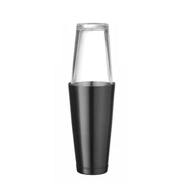 Bild 1 HENDI Boston Shaker BarUp 0,8 l, Schwarz Ø  x mm