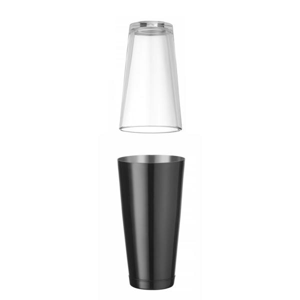 Bild 2 HENDI Boston Shaker BarUp 0,8 l, Schwarz Ø  x mm