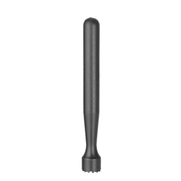 HENDI Cocktail-Stößel BarUp sternförmig gezahnt Schwarz Ø 34 x 207 mm