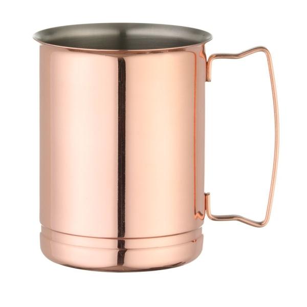 HENDI Cocktailbecher BarUp Bierbecher 0,4 l, Kupfer Ø 85 x 105 mm