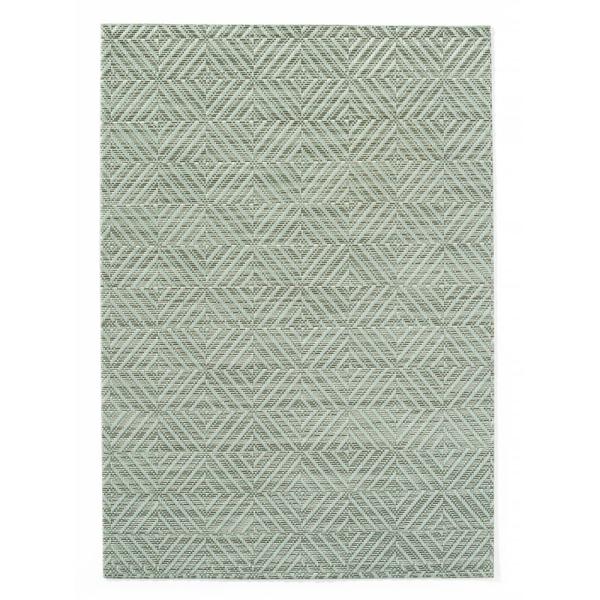 HENDI Platzset geometrisches Muster Grün 6 Stk, 450 x 300 mm