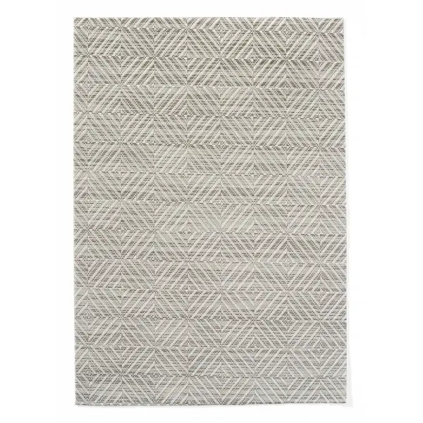 HENDI Platzset geometrisches Muster Silber 6 Stk, 450 x 300 mm  