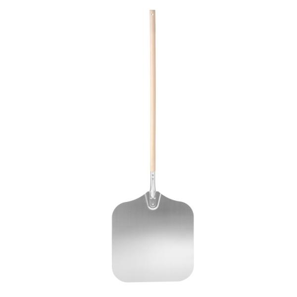 HENDI Pizzaschaufel quadratisch 405 x 1320 mm, Edelstahlblatt
