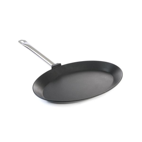 HENDI Fischpfanne - oval Titanium Professional 400 x 275 x 35 mm