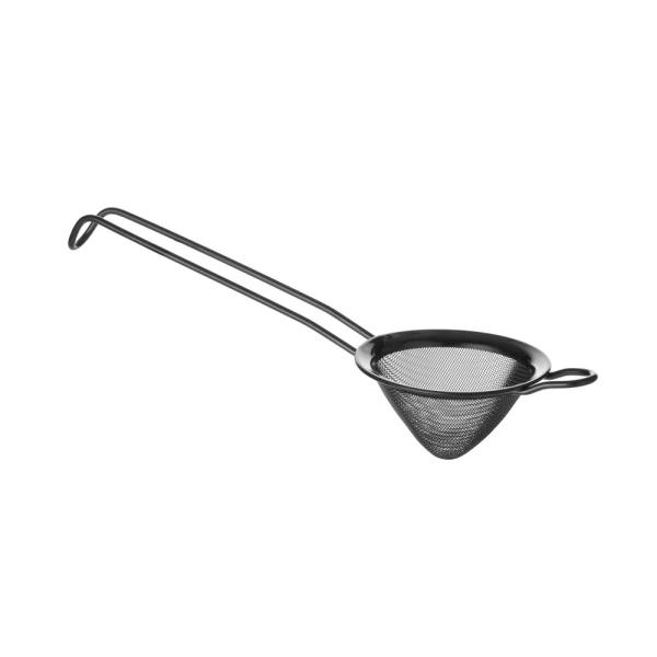 HENDI Barsieb konisch BarUp Schwarz Ø 75 x 220 mm