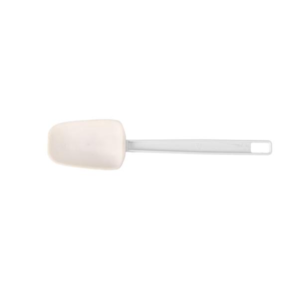 HENDI Teigschaber löffelförmig Kitchen Line Weiß 254 x 57 mm