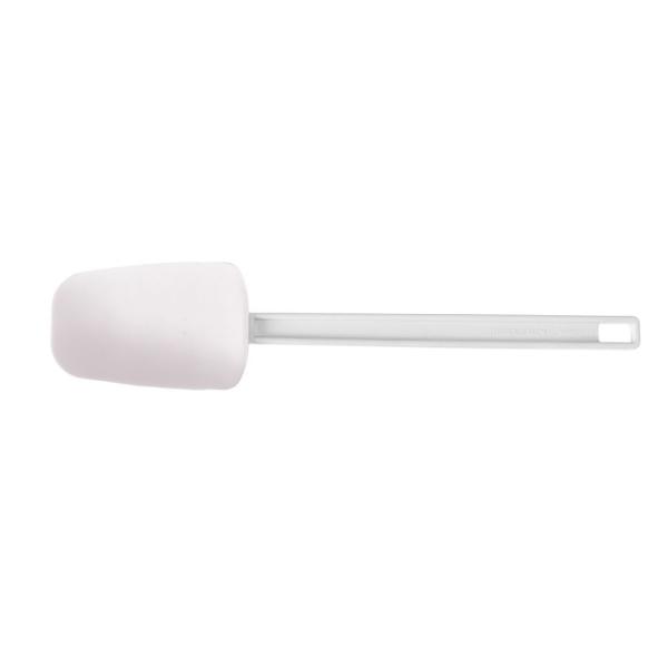 HENDI Teigschaber löffelförmig Kitchen Line Weiß 357 x 75 mm