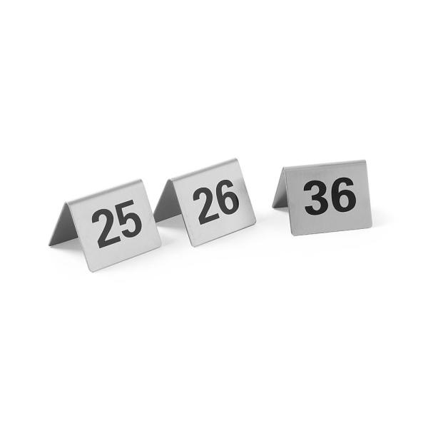 HENDI Tischnummern Nummer 25-36 50 x 35 x 40 mm