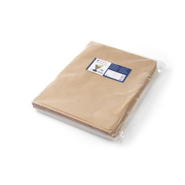 HENDI Einschlagpapier fettdicht Beige 500 Stk, 250 x 350 mm