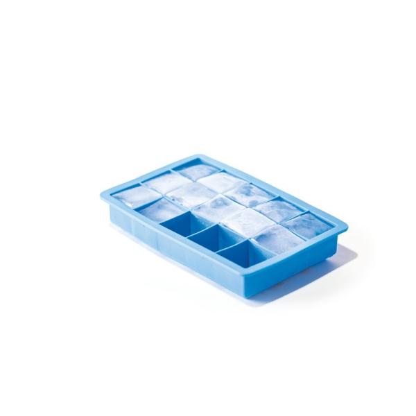 HENDI Eiswürfelform kleine Würfel BarUp Blau 190 x 120 x 35 mm