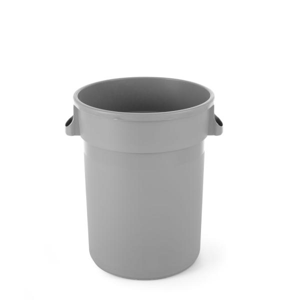 HENDI Abfalleimer rund AmerBox 120 l, Hellgrau Ø 550 x 690 mm