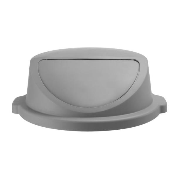 HENDI Push-Deckel für Abfalleimer rund AmerBox Passend für 691403 Ø 505 x 190 mm