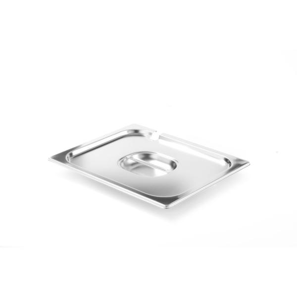 HENDI Gastronorm-Deckel mit Löffelaussparung Profi Line GN 1/2 265 x 325 mm