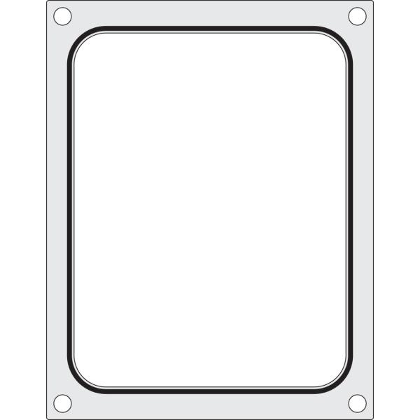 HENDI Matrize für Versiegelungsmaschine ein Behälter (227 x 178 mm)