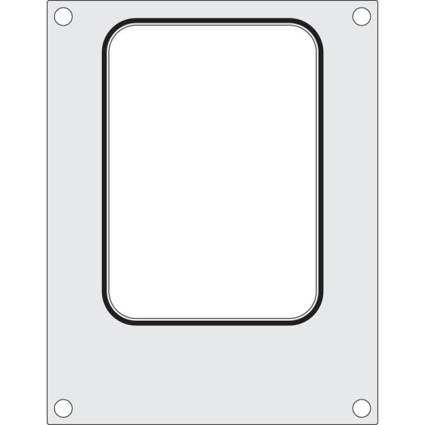 HENDI Matrize für Versiegelungsmaschine ein Behälter (187 x 137 mm)