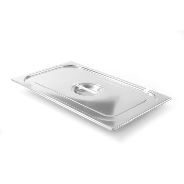 HENDI Gastronorm-Deckel mit Löffelaussparung Kitchen Line GN 1/1 530 x 325 mm