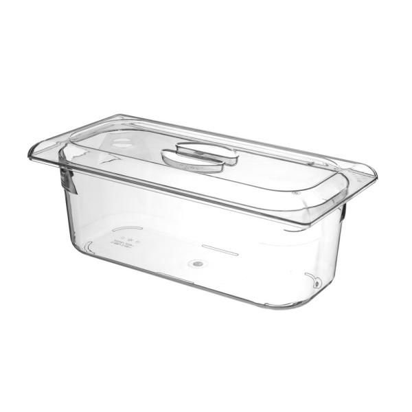 Bild 2 HENDI Eiscreme-Behälter Polycarbonat 5 l, Transparent 360 x 165 x 120 mm
