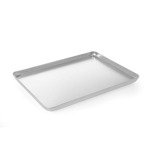 HENDI Auslagetablett für Süßwaren 400 x 300 x 20 mm, silber