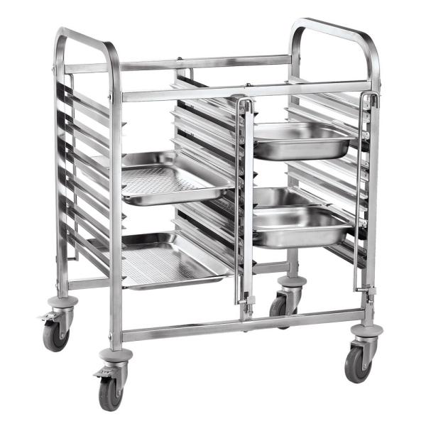 HENDI Transportwagen doppelt - 12 x GN1/1 810 x 610 x 960 mm