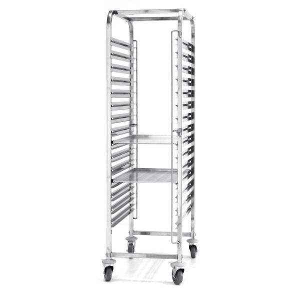 HENDI Abräumwagen - 15 x 600 x 400 mm 515 x 680 x 1710 mm