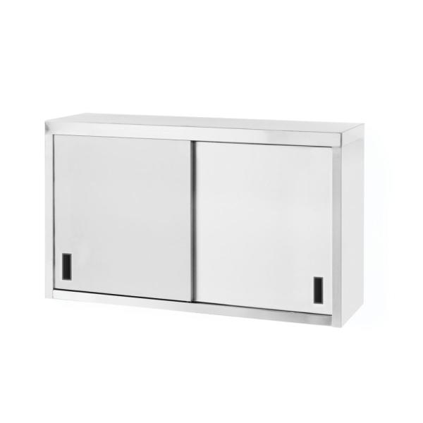 HENDI Wandschrank – verschweißt mit Schiebetüren Profi Line 1000 x 300 x 600 mm