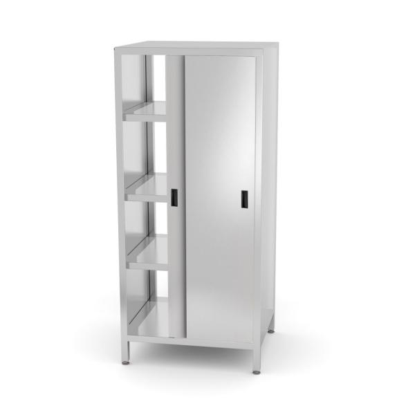HENDI Durchreicheschrank mit Schiebetüren Kitchen Line 800 x 700 x 1800 mm