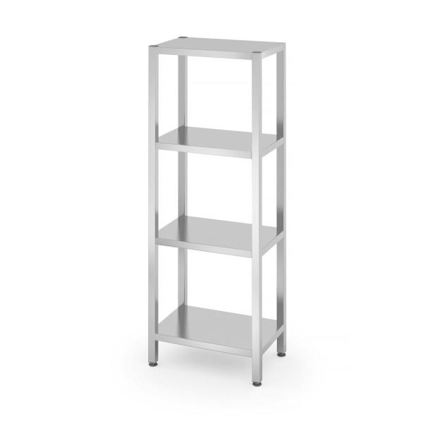 HENDI Lagerregal mit 4 Regalen – verschraubt Kitchen Line 600 x 400 x 1800 mm