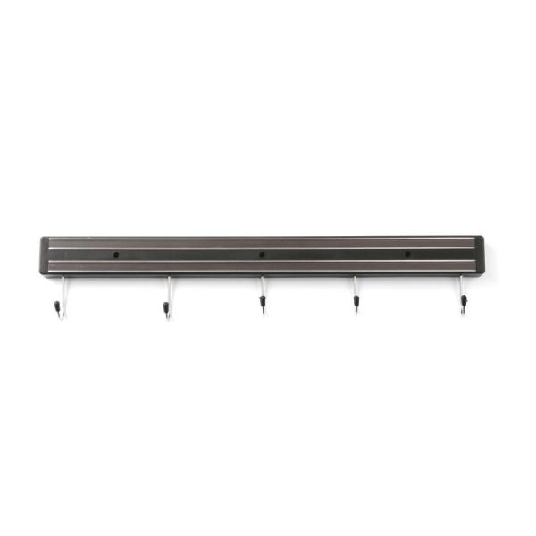 HENDI Messermagnetleiste mit Haken 5 Haken Länge 470 mm