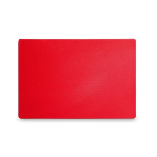 HENDI Schneidbretter HACCP 450 x 300 Rot 450 x 300 x 13 mm