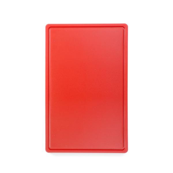 HENDI Schneidbretter HACCP Gastronorm 1/1 GN 1/1 Rot 530 x 325 mm