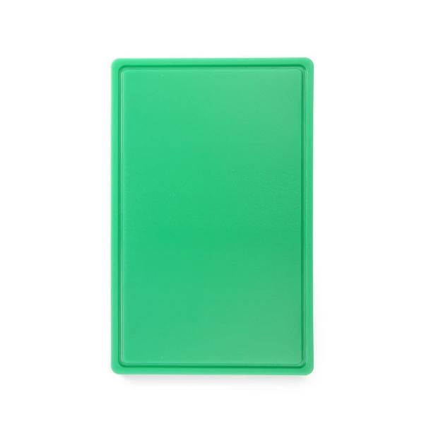 HENDI Schneidbretter HACCP Gastronorm 1/1 GN 1/1 Grün 530 x 325 mm