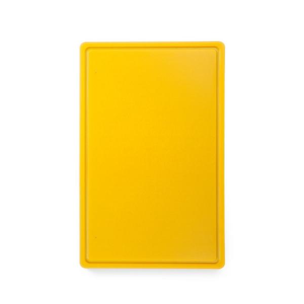 HENDI Schneidbretter HACCP Gastronorm 1/1 GN 1/1 Gelb 530 x 325 mm