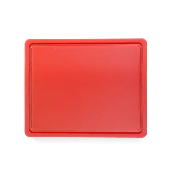 HENDI Schneidbretter HACCP Gastronorm 1/2 GN 1/2 Rot 325 x 265 mm  