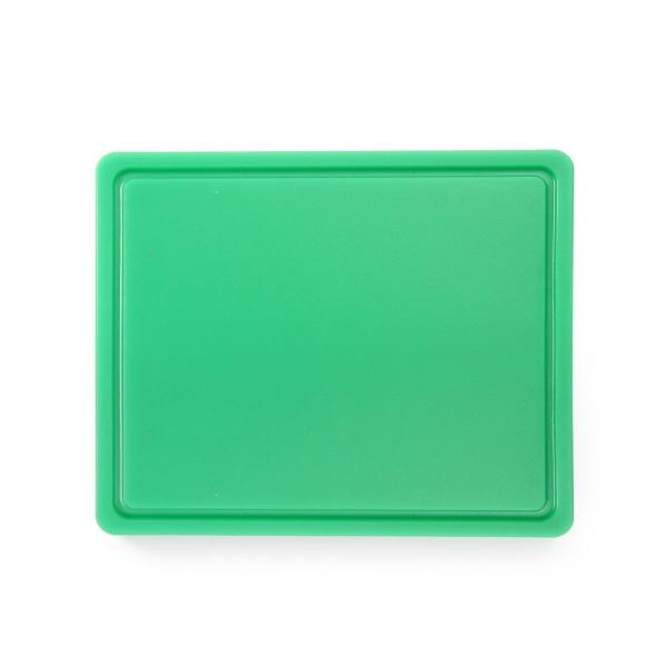 HENDI Schneidbretter HACCP Gastronorm 1/2 GN 1/2 Grün 325 x 265 mm