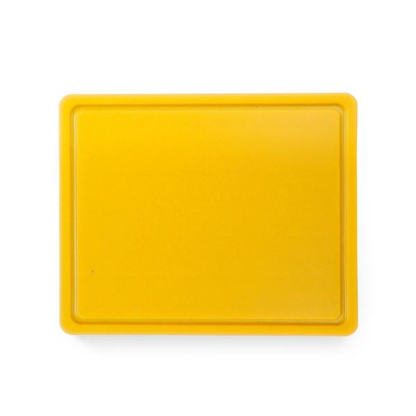 HENDI Schneidbretter HACCP Gastronorm 1/2 GN 1/2 Gelb 325 x 265 mm