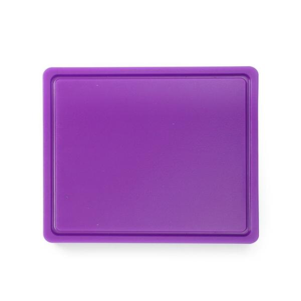 HENDI Schneidbretter HACCP Gastronorm 1/2 GN 1/2 Violett 325 x 265 mm